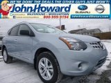 2015 Frosted Steel Nissan Rogue Select S AWD #101323194