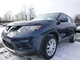 Arctic Blue Metallic Nissan Rogue in 2015
