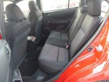2015 Subaru WRX Premium Rear Seat