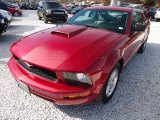 2007 Redfire Metallic Ford Mustang V6 Deluxe Coupe #101323358