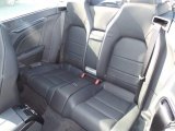 2015 Mercedes-Benz E 550 Cabriolet Rear Seat