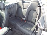 2015 Mercedes-Benz E 550 Cabriolet Rear Seat