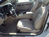 2015 Mercedes-Benz E 400 Cabriolet Silk Beige/Espresso Brown Interior