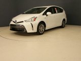 2015 Toyota Prius v Blizzard Pearl