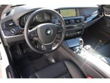 2015 BMW 5 Series 528i Sedan Black Interior