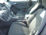 2015 Ford Focus SE Sedan Charcoal Black Interior