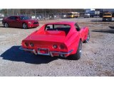 Monza Red Chevrolet Corvette in 1970