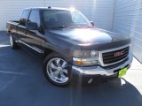 2005 Deep Blue Metallic GMC Sierra 1500 SLT Extended Cab #101405334