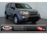 2015 Modern Steel Metallic Honda Pilot LX #101405022