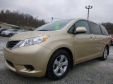 2012 Toyota Sienna LE Front 3/4 View