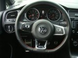 2015 Volkswagen Golf GTI 4-Door 2.0T SE Steering Wheel