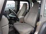 2004 Jeep Wrangler X 4x4 Front Seat