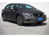 2015 Urban Titanium Metallic Honda Civic EX Sedan #101443260