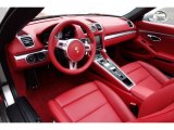 2013 Porsche Boxster S Carrera Red Natural Leather Interior