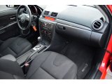 2008 Mazda MAZDA3 s Sport Hatchback Black Interior