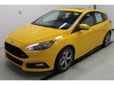 2015 Ford Focus ST Hatchback Front 3/4 View