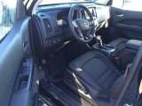 2015 GMC Canyon SLE Extended Cab 4x4 Jet Black/Cobalt Red Interior