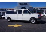 2014 Summit White Chevrolet Express 3500 Passenger Extended LT #101518740