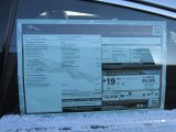 2015 Jaguar XJ XJ AWD Window Sticker
