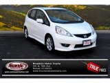 2009 Taffeta White Honda Fit Sport #101518569