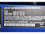 2014 Cooper Color Code for Starlight Blue Metallic - Color Code: B62