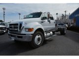 Oxford White Ford F750 Super Duty in 2015