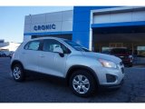 2015 Silver Ice Metallic Chevrolet Trax LS #101545665