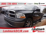 Brilliant Black Crystal Pearl Dodge Ram 1500 in 2010