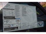 2015 Toyota Tacoma V6 Access Cab 4x4 Window Sticker