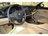 2012 BMW 5 Series 528i Sedan Veneto Beige Interior