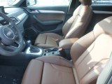 2015 Audi Q3 2.0 TFSI Premium Plus quattro Chestnut Brown Interior