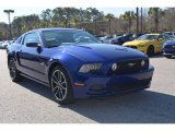 2014 Deep Impact Blue Ford Mustang GT Premium Coupe #101639597