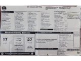 2011 Saab 9-5 Aero XWD Sedan Window Sticker