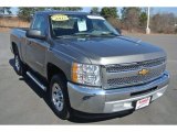 2013 Graystone Metallic Chevrolet Silverado 1500 Work Truck Regular Cab #101666586