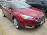Ruby Red Metallic Ford Focus in 2015