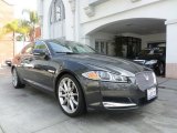 Stratus Grey Metallic Jaguar XF in 2012