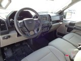 2015 Ford F150 XL SuperCab 4x4 Medium Earth Gray Interior