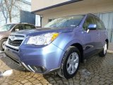 Quartz Blue Pearl Subaru Forester in 2015