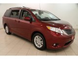 2012 Salsa Red Pearl Toyota Sienna XLE #101726467