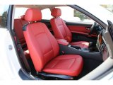 2012 BMW 3 Series 328i xDrive Coupe Coral Red/Black Interior
