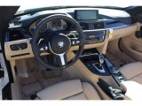 2015 BMW 4 Series 435i Convertible Venetian Beige Interior