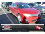 2013 Barcelona Red Metallic Toyota Camry Hybrid XLE #101764552