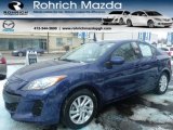 2012 Indigo Lights Mica Mazda MAZDA3 i Touring 4 Door #101764669