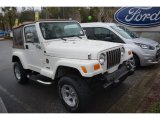 2002 Stone White Jeep Wrangler Sahara 4x4 #101800445