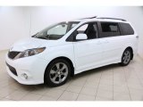 2011 Toyota Sienna SE Front 3/4 View