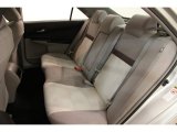 2012 Toyota Camry LE Rear Seat