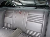 1979 Pontiac Firebird 10th Anniversary Trans Am Rear Seat