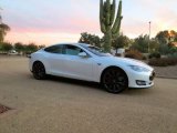 2014 Tesla Model S Pearl White