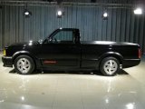 1991 GMC Syclone  1991 GMC Syclone Black / Black with Red Piping, Profile