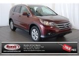 2013 Basque Red Pearl II Honda CR-V EX-L #101907995
